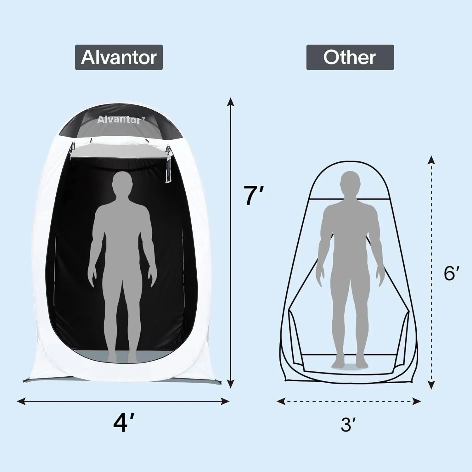 Shower tent pop-up changing room outdoor shower privacy tent toilet tent portable shelter wourant