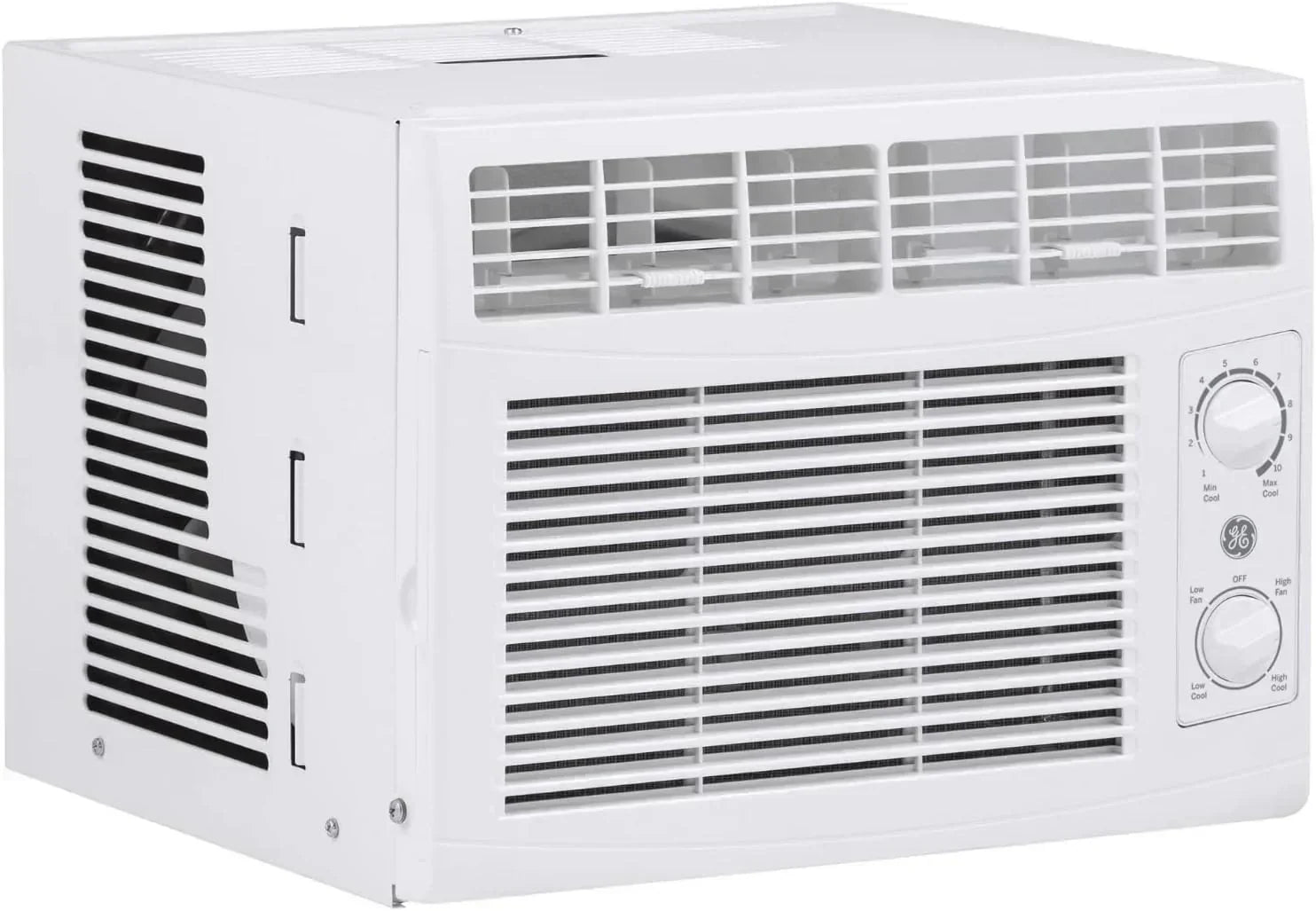 GE Window Air Conditioner Unit 6,000 BTU for Small Rooms up to 250 sq ft. with Adjustable Fan wourant