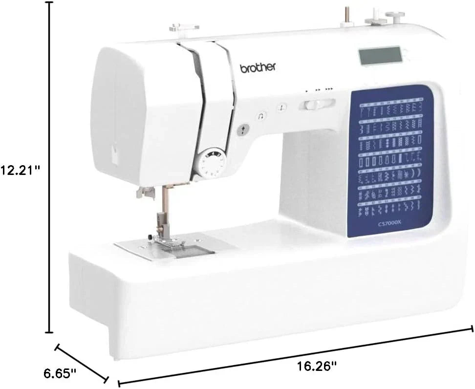 Brother CS7000X Computerized Sewing and Quilting Machine 70 Built-in Stitches LCD Display wourant