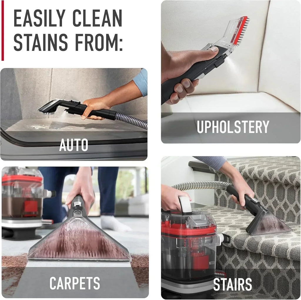 Hoover CleanSlate Plus Portable Carpet Upholstery Spot Cleaner with Powerful Suction wourant