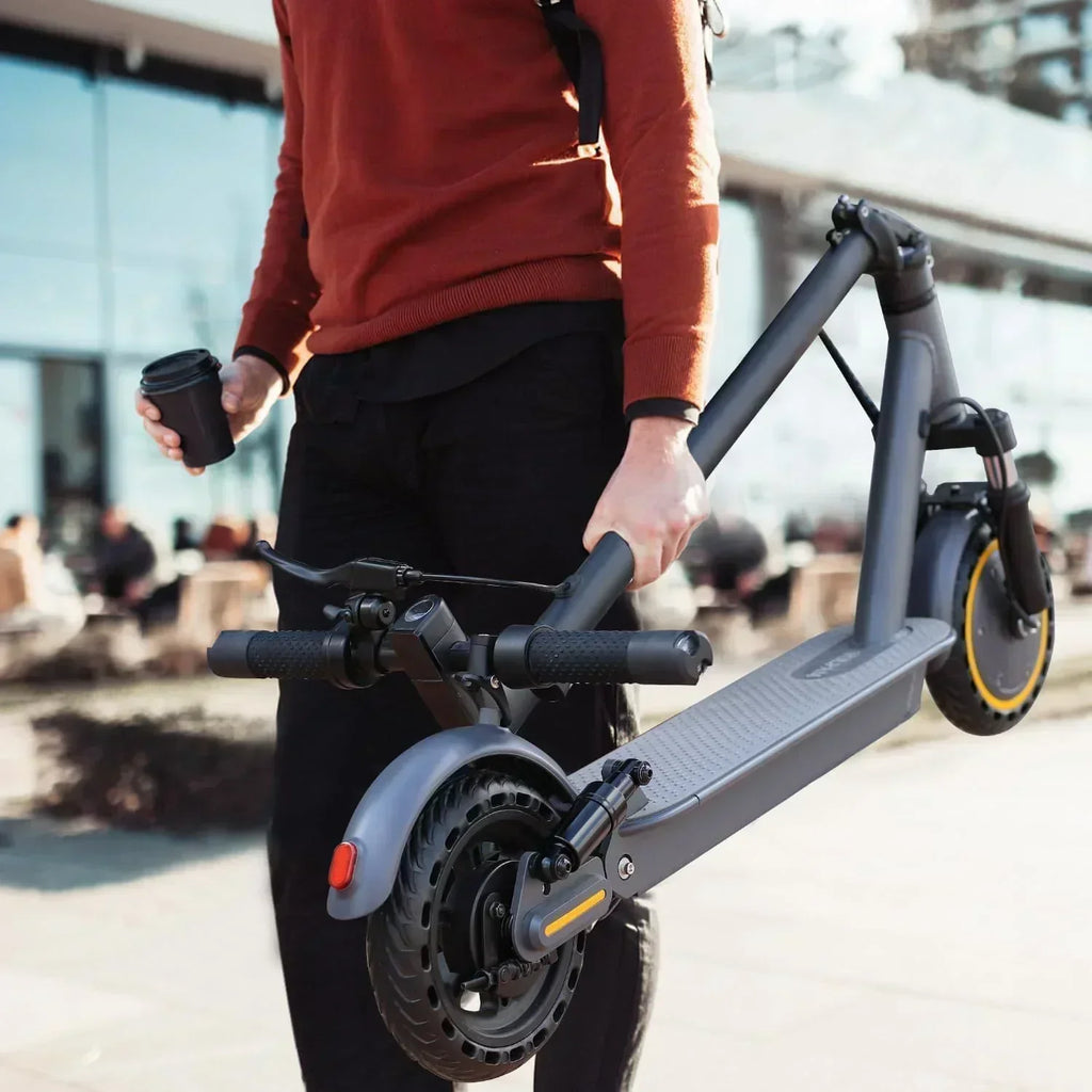 Electric Scooter 350W/500W Powerful Motor 8.5"/10" Solid Tires 19/22Mph 28/21/12 Miles Range wourant