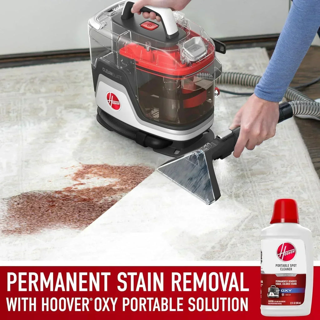 Hoover CleanSlate Plus Portable Carpet Upholstery Spot Cleaner with Powerful Suction wourant
