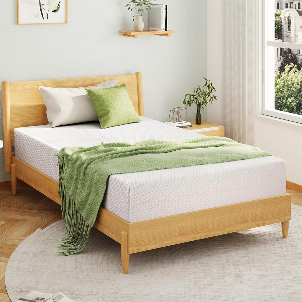 8-inch double mattress with memory foam for medium firm support wourant