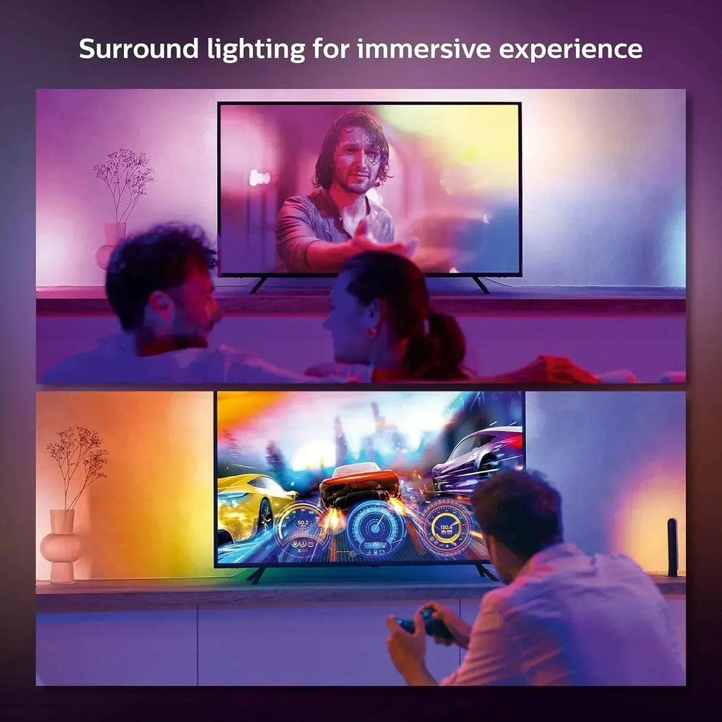 65-inch smart TV light strip flowing color-changing LED light strip backlight synced wourant