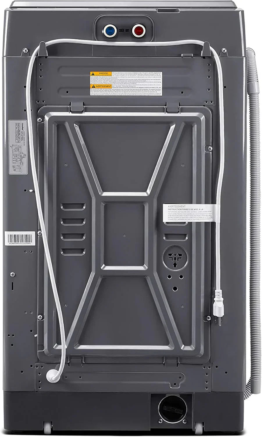 Comfee Portable Washing Machine 0.9 Cubic Foot with LED Display and Built-in Drum wourant