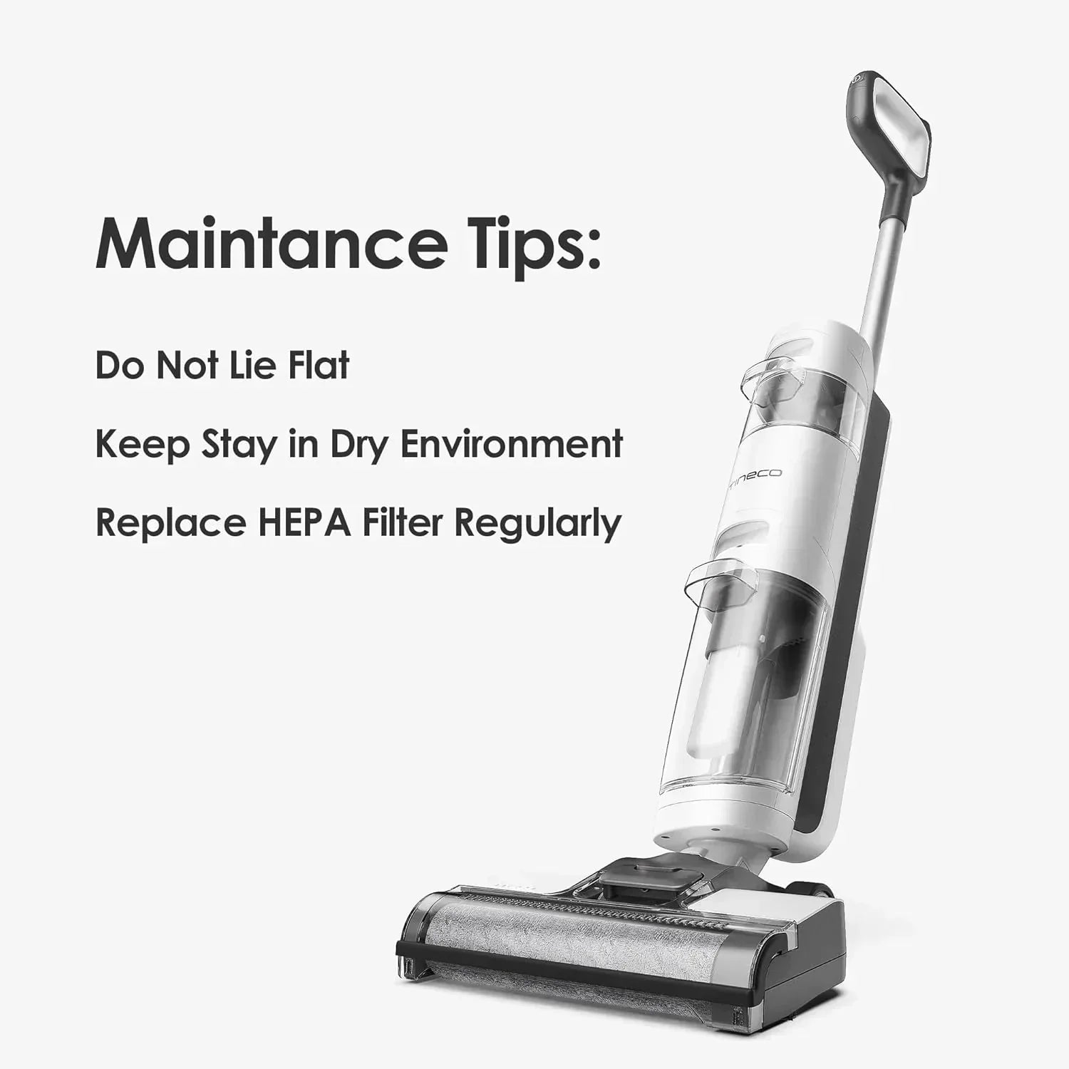 Wet Dry Vacuum Cordless Floor Cleaner and Mop One-Step Cleaning for Hard Floors wourant