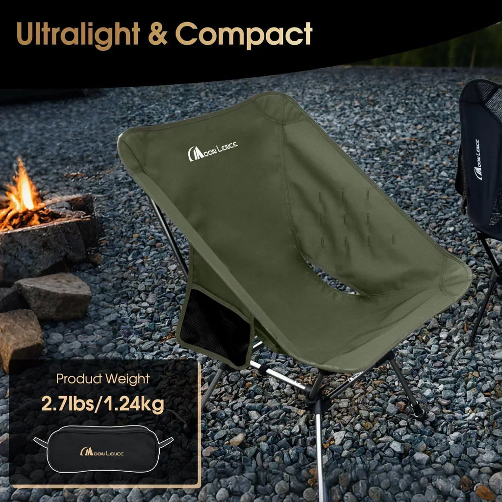 Portable Camping Chair Plus Folding Chair for Backpacking and Hiking wourant
