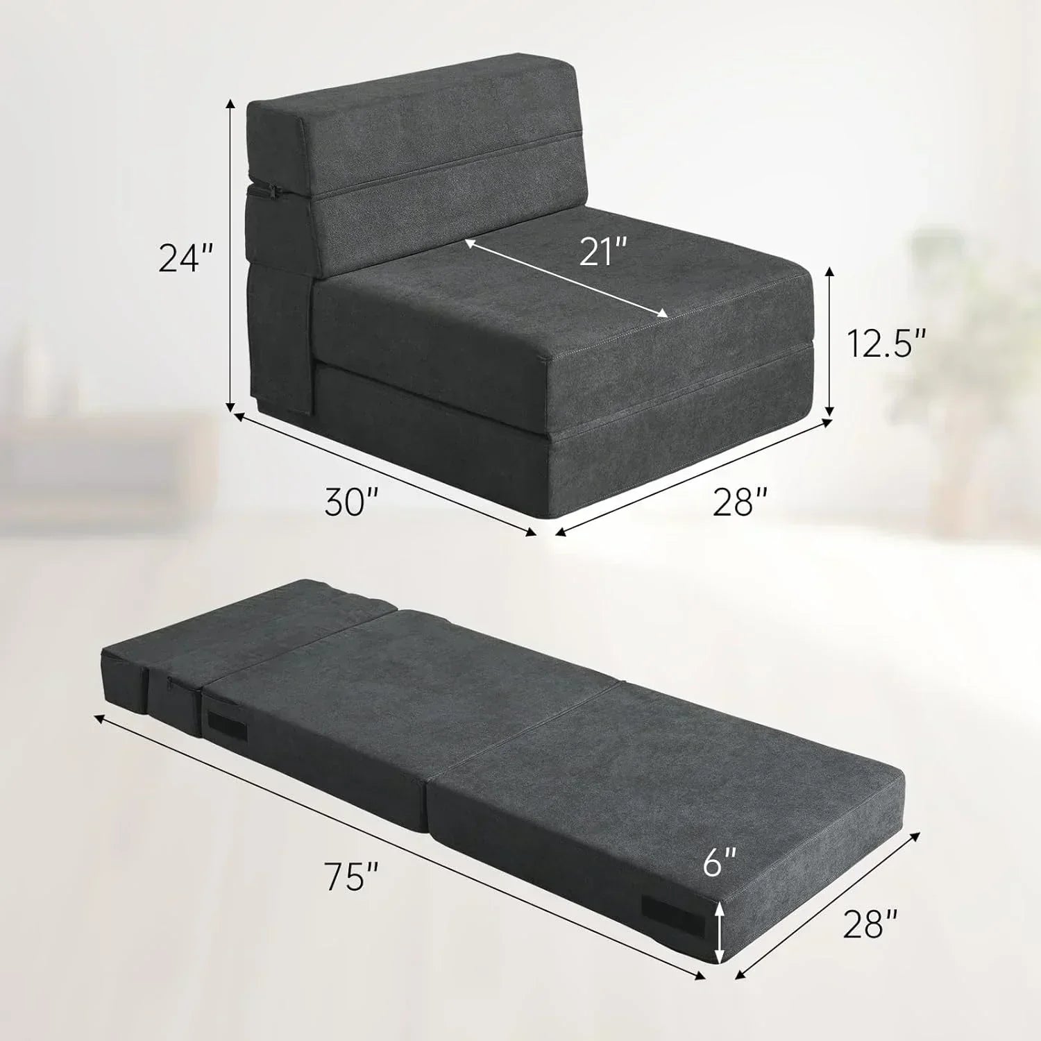 60 inch pull out sofa bed memory foam sofa with 2 pillows futon bed guest bed and pull out sofa wourant
