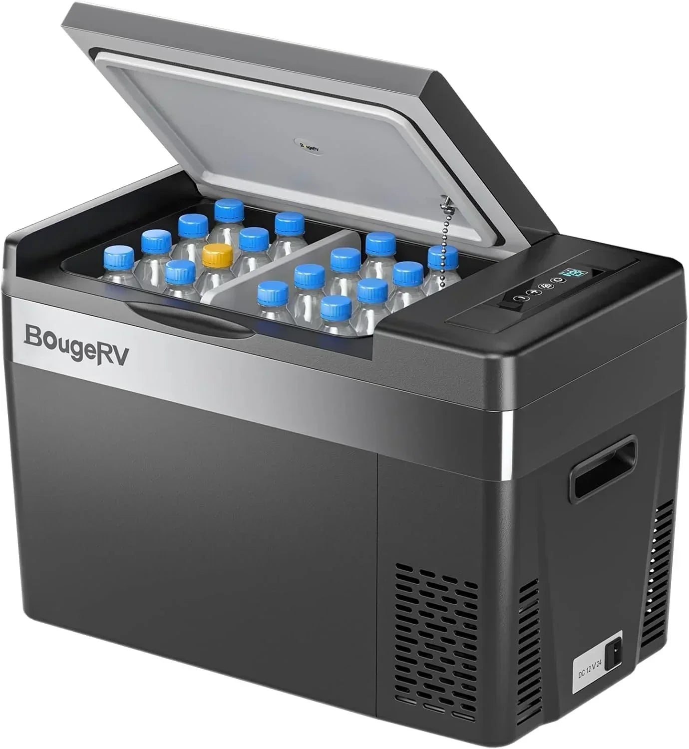 BougeRV 12 Volt Refrigerator 12V Car Fridge 23 Quart Portable Freezer Compressor Cooler wourant