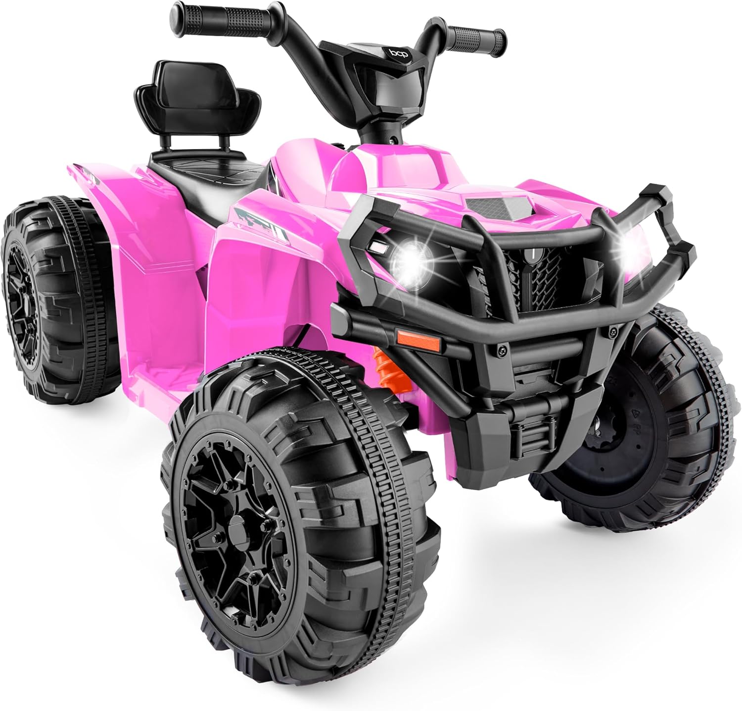 Best Choice Products 12V Kids Ride-On Electric ATV, 4-Wheeler Quad Car Toy w/Bluetooth Audio, 2.4mph Max Speed, Treaded Tires, LED Headlights, Radio wourant