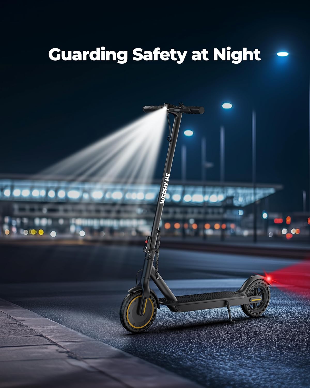 Electric Scooter, 350W/500W Motor, Top Speed 19/22 mph, Max 16/23/28Miles Ranges, Foldable E Scooter for Adults wourant