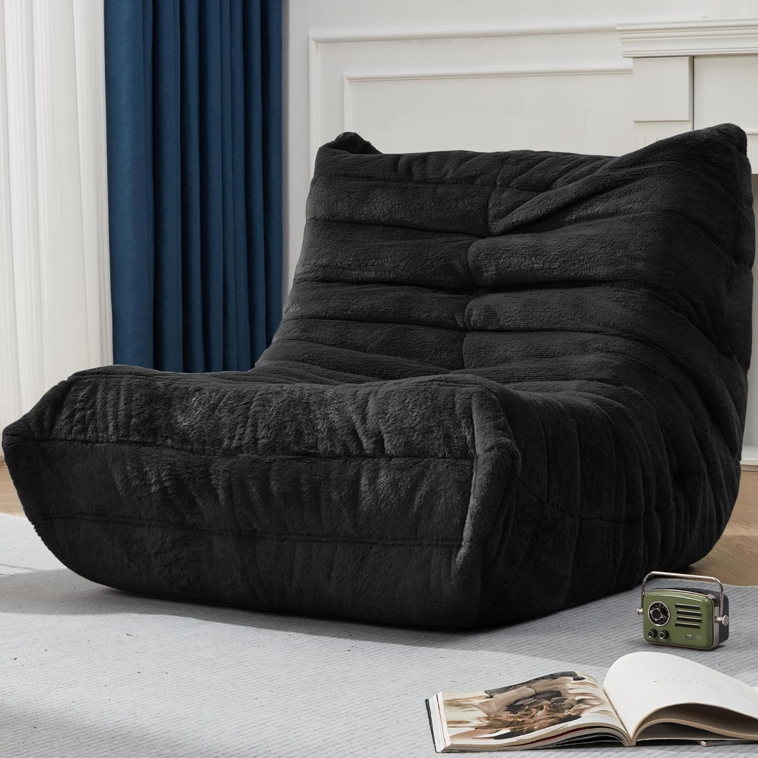 Bean Bag Chairs for Adults Giant Bean Bag Chair Memory Foam BeanBag Chair Bean Bag Sofa wourant