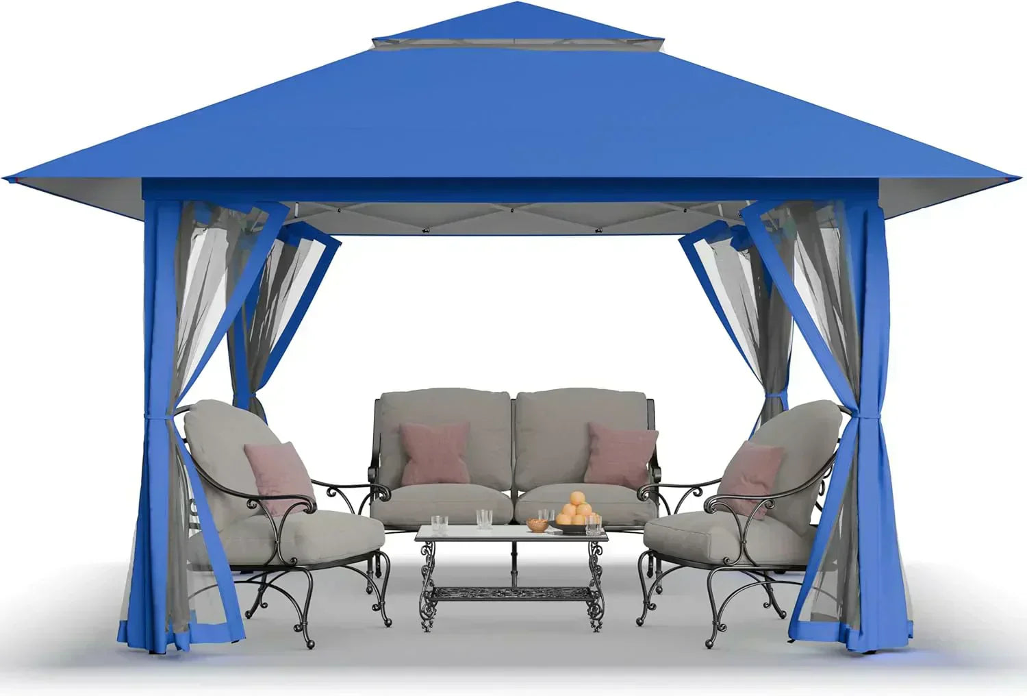 CROWN SHADES 13x13 Pop Up Gazebo Canopy Tent Gazebos on Clearance Outdoor Gazebo wourant