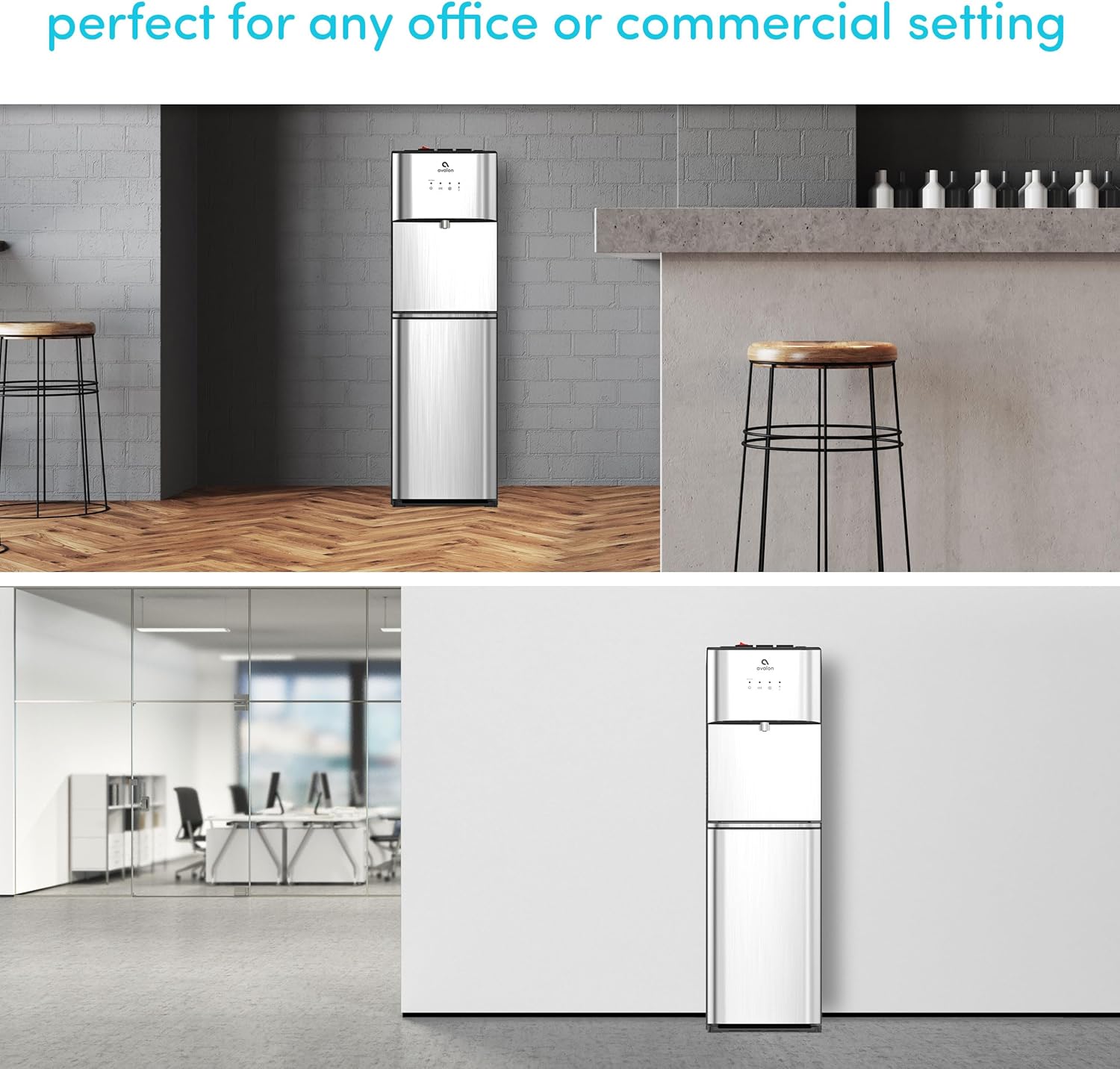Avalon Self Cleaning Bottleless Water Cooler Water Dispenser-Hot, Cold & Room Water wourant