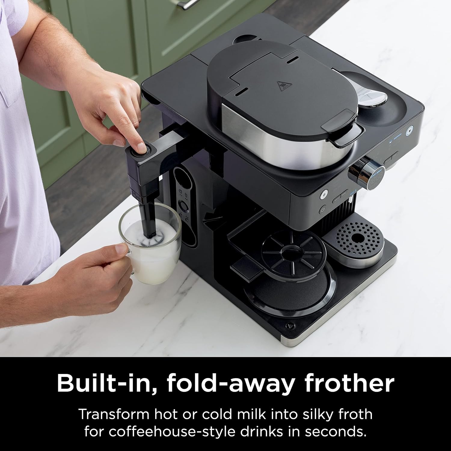 Ninja Espresso & Coffee Maker & Barista System, 3 Espresso Brew Styles wourant