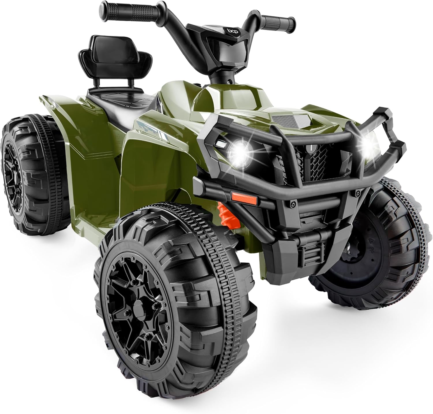 Best Choice Products 12V Kids Ride-On Electric ATV, 4-Wheeler Quad Car Toy w/Bluetooth Audio, 2.4mph Max Speed, Treaded Tires, LED Headlights, Radio wourant
