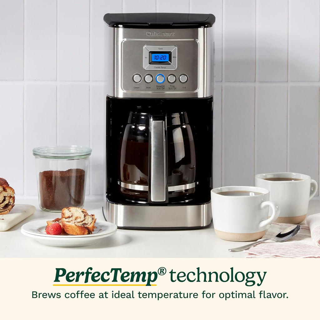 Cuisinart DCC-3200P1 Coffee Maker Fully Automatic with Brew Strength Control, 1-4 Cup Setting wourant