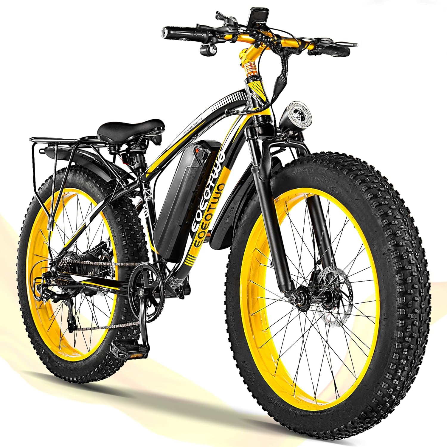 Electric Bike for Adults,1500W Peak Motor E Bikes, 26" Fat Tire Electric Mountain Bike