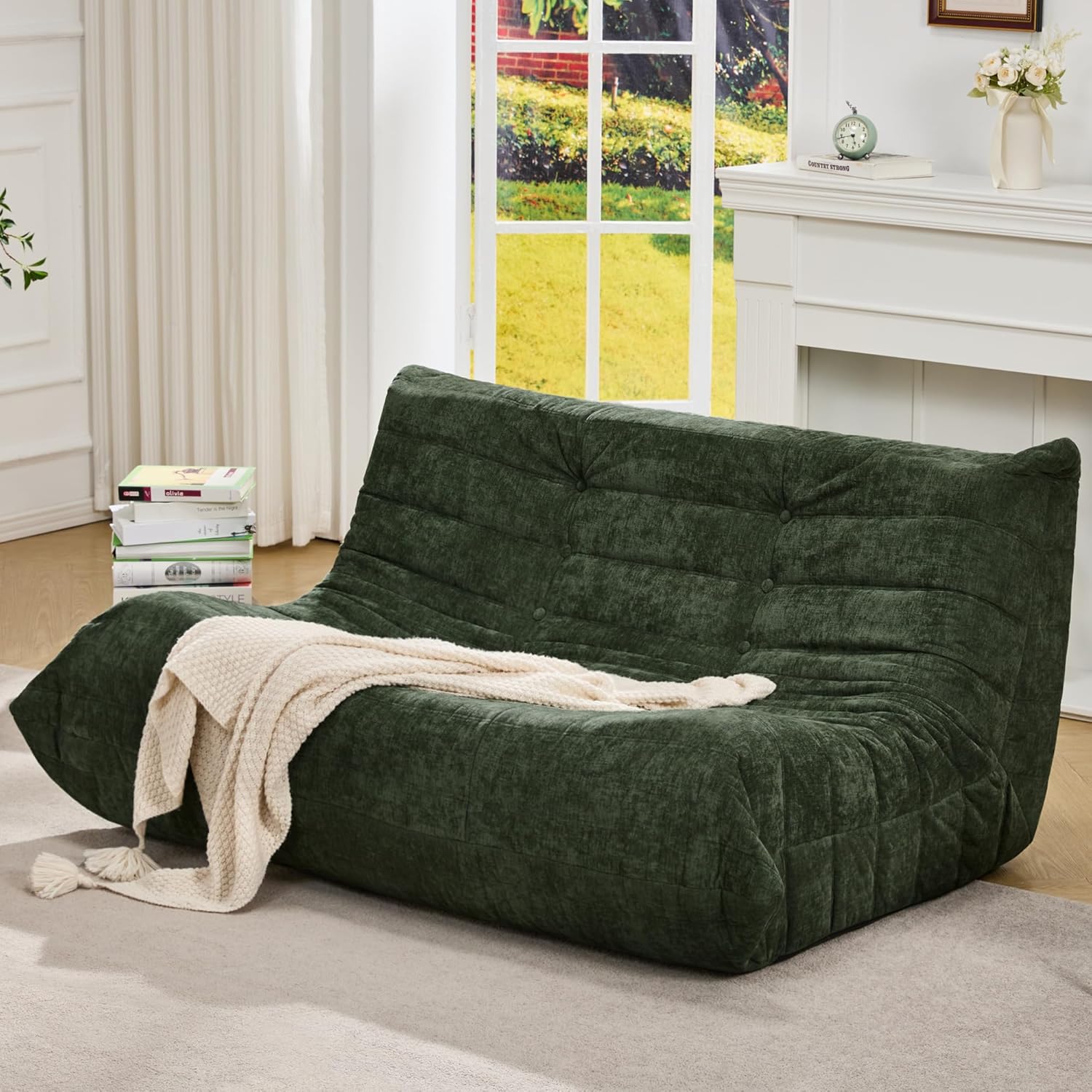 Bean Bag Chairs for Adults Giant Bean Bag Chair Memory Foam BeanBag Chair Bean Bag Sofa wourant