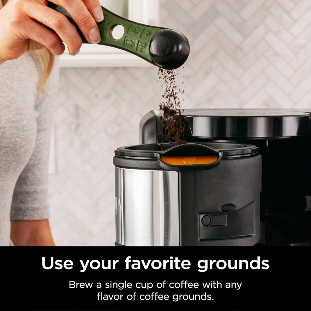 Ninja Hot and Cold Brewing System, Tea and Coffee Maker with Auto-iQ, 50 oz Thermos, and Frother wourant