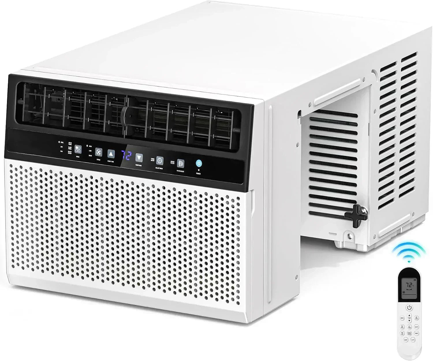 Antarctic Star 12,000 BTU U-Shaped Window Air Conditioner Unit Cools up to 550 Sq.Ft. with 6 Modes wourant