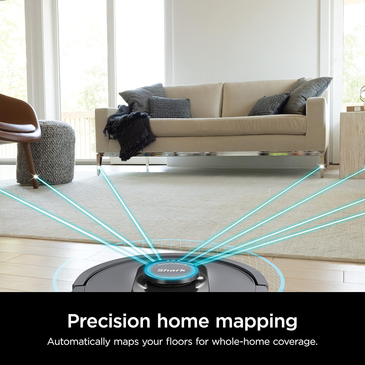 Voice Control Robot Vacuum with Matrix Clean Navigation, Home Mapping, 60-Day Capacity, XL Self-Empty Base for Homes with Pets, Carpet & Hard Floors, Cool Grey wourant
