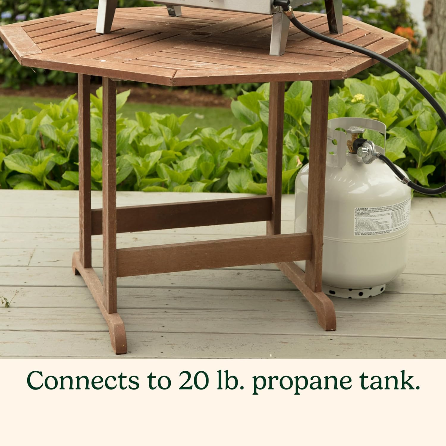 Cuisinart Chef Style Tabletop Portable Propane Grill 2 Burner Outdoor Gas Grill wourant