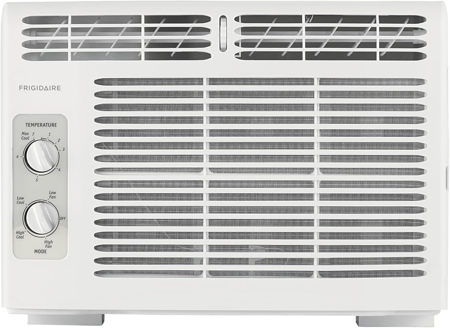 Frigidaire 5,000 BTU Window Air Conditioner with Remote Control, Cools Up to 150 Sq. Ft., Quiet Operation, Eco Mode, 3 Fan Speeds, Auto Restart, White wourant