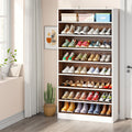 Tribesigns Shoe Cabinet, 9 Tiers 40-45 Pairs Heavy Duty Wood Freestanding Shoe Storage Cabinet wourant