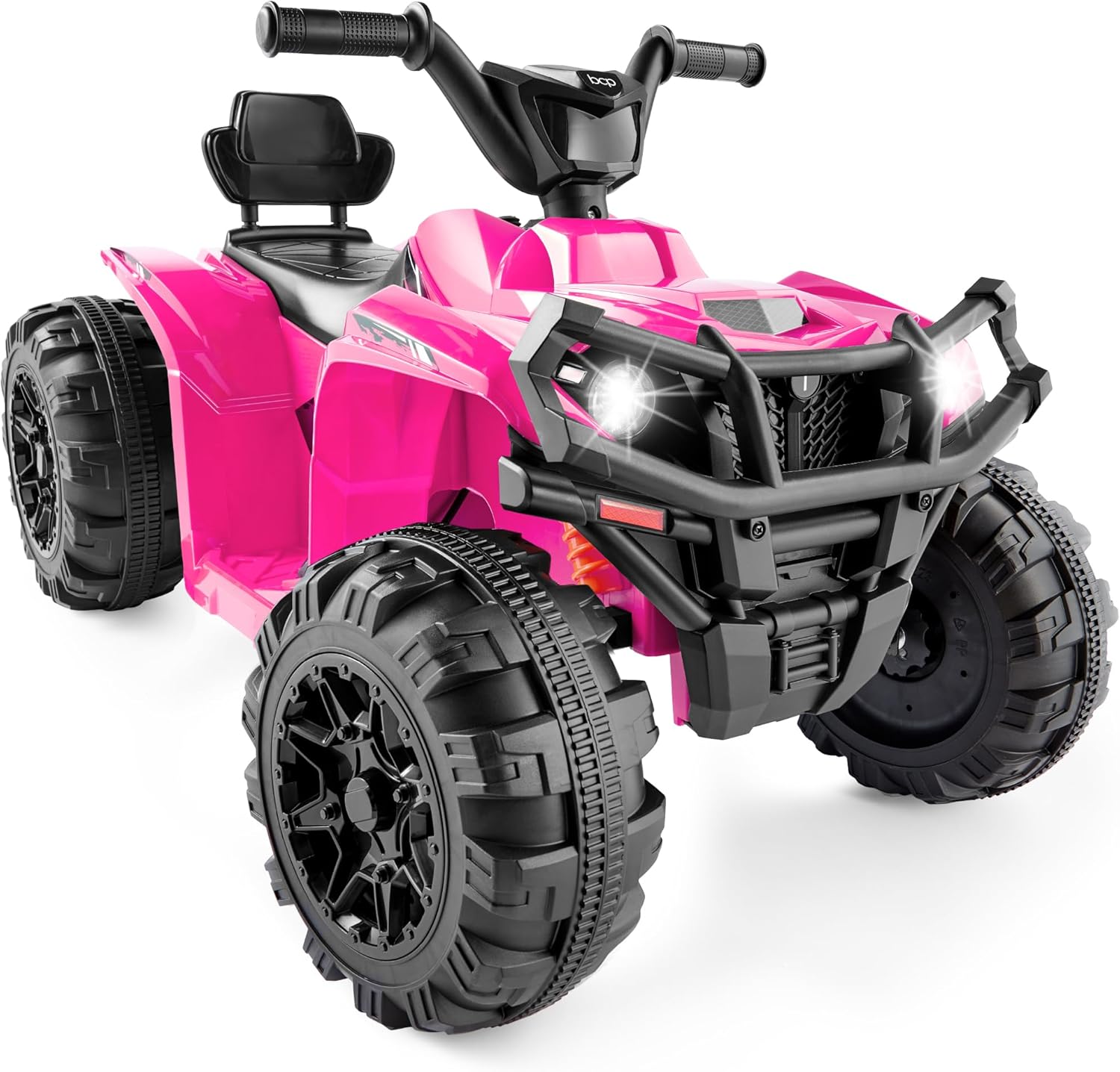 Best Choice Products 12V Kids Ride-On Electric ATV, 4-Wheeler Quad Car Toy w/Bluetooth Audio, 2.4mph Max Speed, Treaded Tires, LED Headlights, Radio wourant