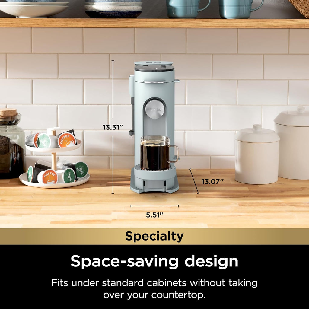Ninja | Coffee Maker | Single Serve |Brew with Coffee Pods & Grounds| Compatible with K-Cup Coffee Pods | 4 Brew Styles, up to 24oz Cup Sizes & 56oz Removable Reservoir | Black | PB051 wourant