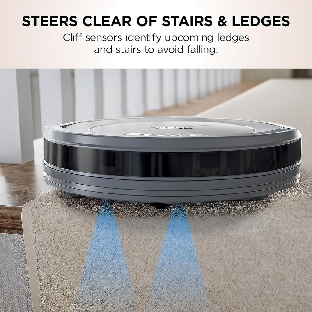 Voice Control Robot Vacuum with Matrix Clean Navigation, Home Mapping, 60-Day Capacity, XL Self-Empty Base for Homes with Pets, Carpet & Hard Floors, Cool Grey wourant