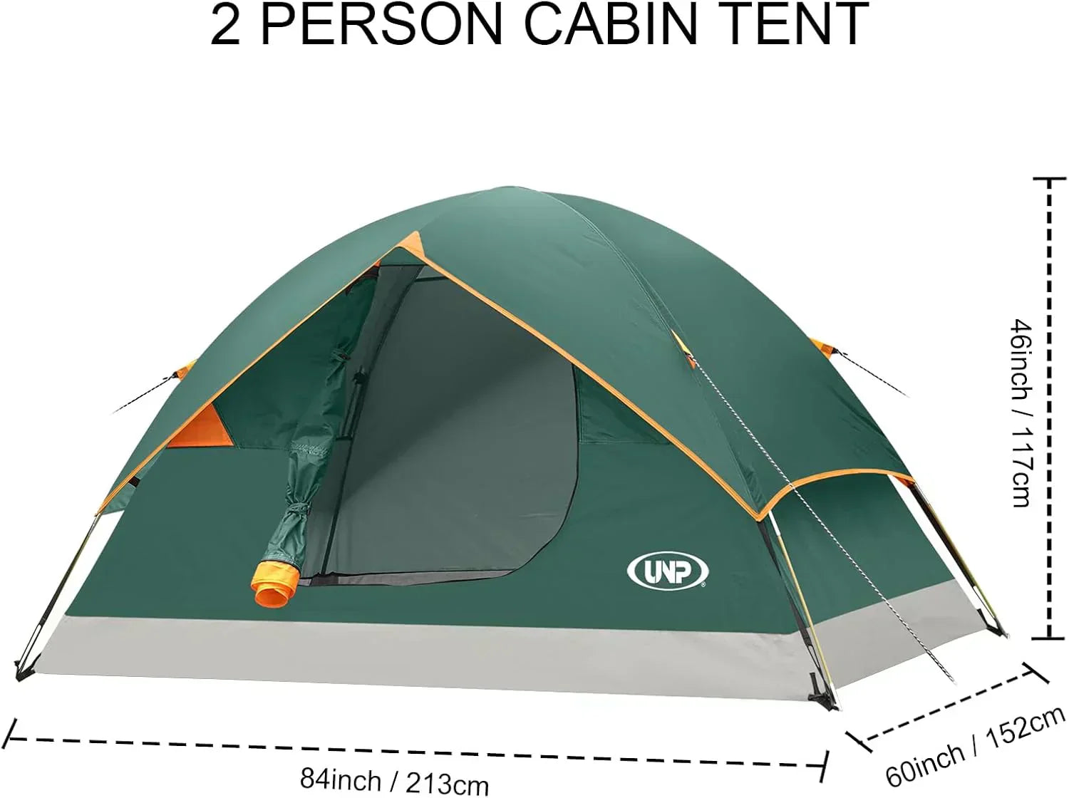 Camping Tent 2/3/4/6 Person Dome Tent Portable Camping Tent Outdoor and Backpacking Beach wourant