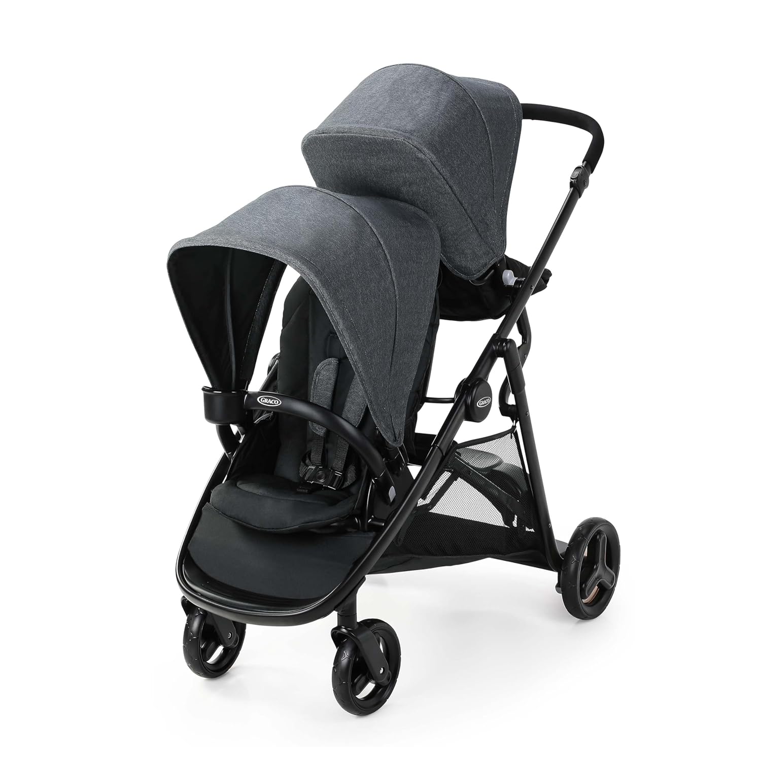 Graco Ready2Grow 2.0 Double Stroller Features Bench Seat and Standing Platform Options Rafa wourant