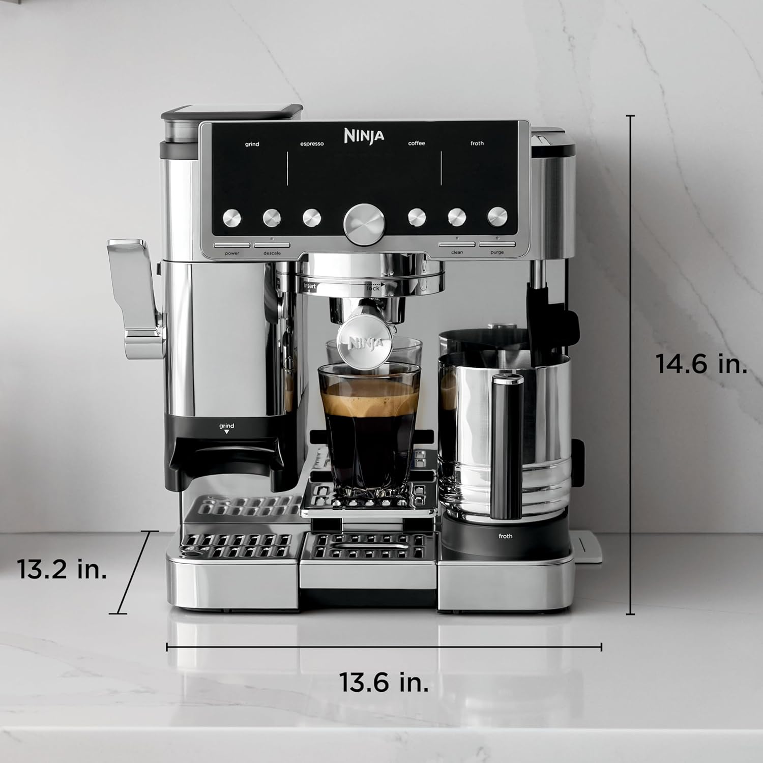 Ninja Luxe Café Pro Series, Espresso Machine, Drip Coffee, Cold Brew wourant