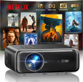 [Built-in Official Apps/4K Support] Smart Outdoor Projector with WiFi and Bluetooth wourant