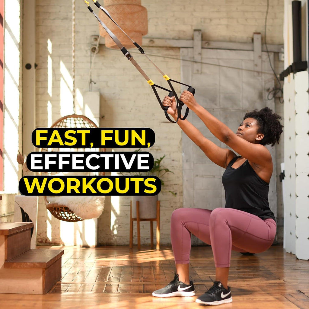 TRX GO Suspension Trainer, At Home, Portable Gym Workout, For Strength Training wourant