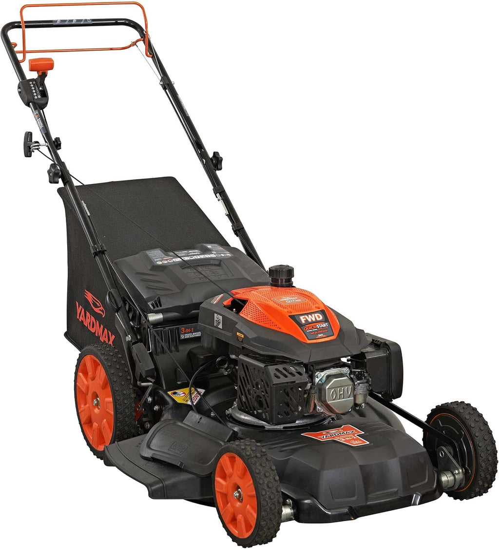 YARDMAX 22 in. 201cc Select PACE 6 Speed CVT High Wheel FWD 3-in-1 Gas Walk wourant
