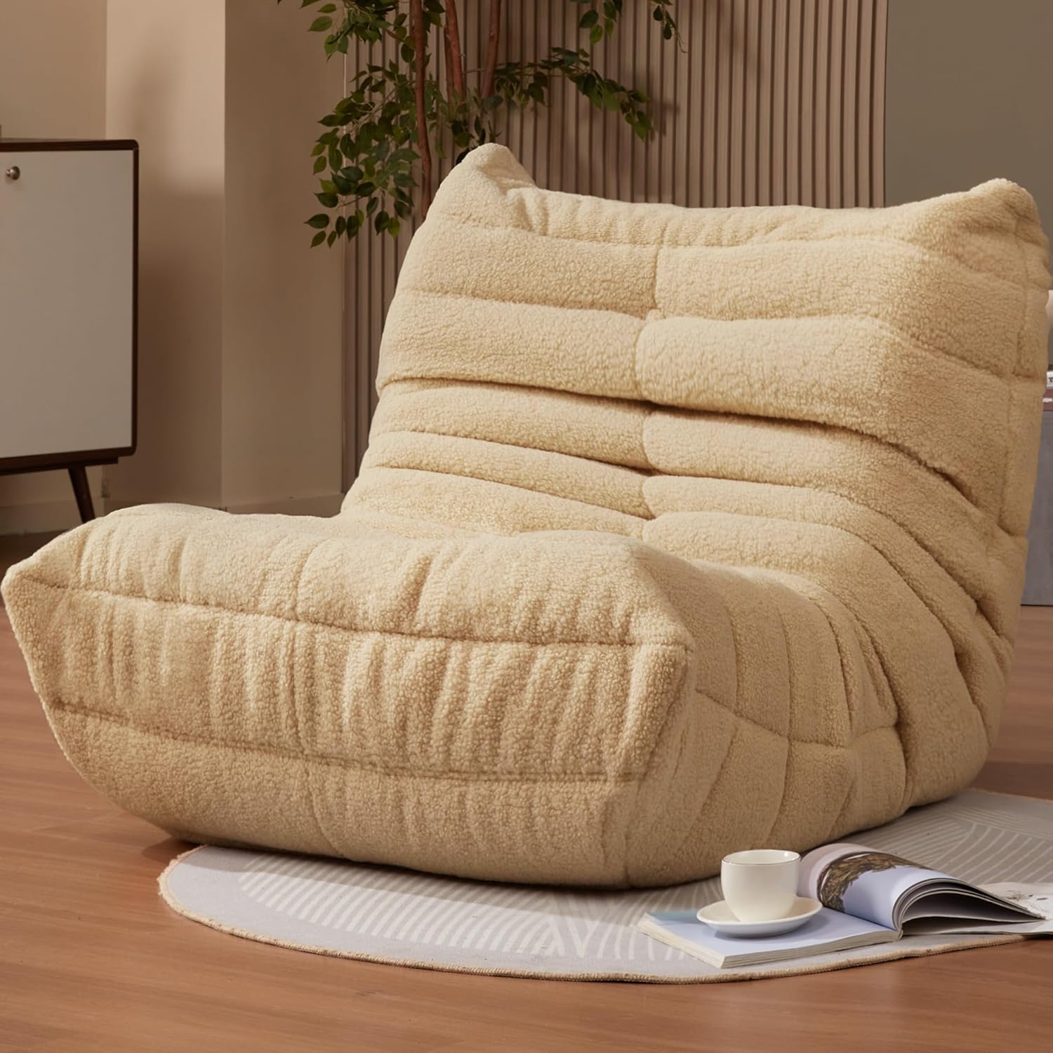 Bean Bag Chairs for Adults Giant Bean Bag Chair Memory Foam BeanBag Chair Bean Bag Sofa wourant