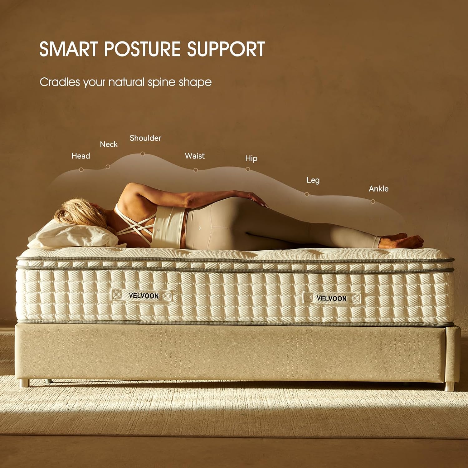 Queen Mattress,12 inch Cooling Gel Memory Foam Mattress,Cool Sleep,Pressure Relief with Medium Firm Support,Improves Sleep,CertiPUR-US Certified for Materials,No Fiberglass,Mattress in a Box woonhhop