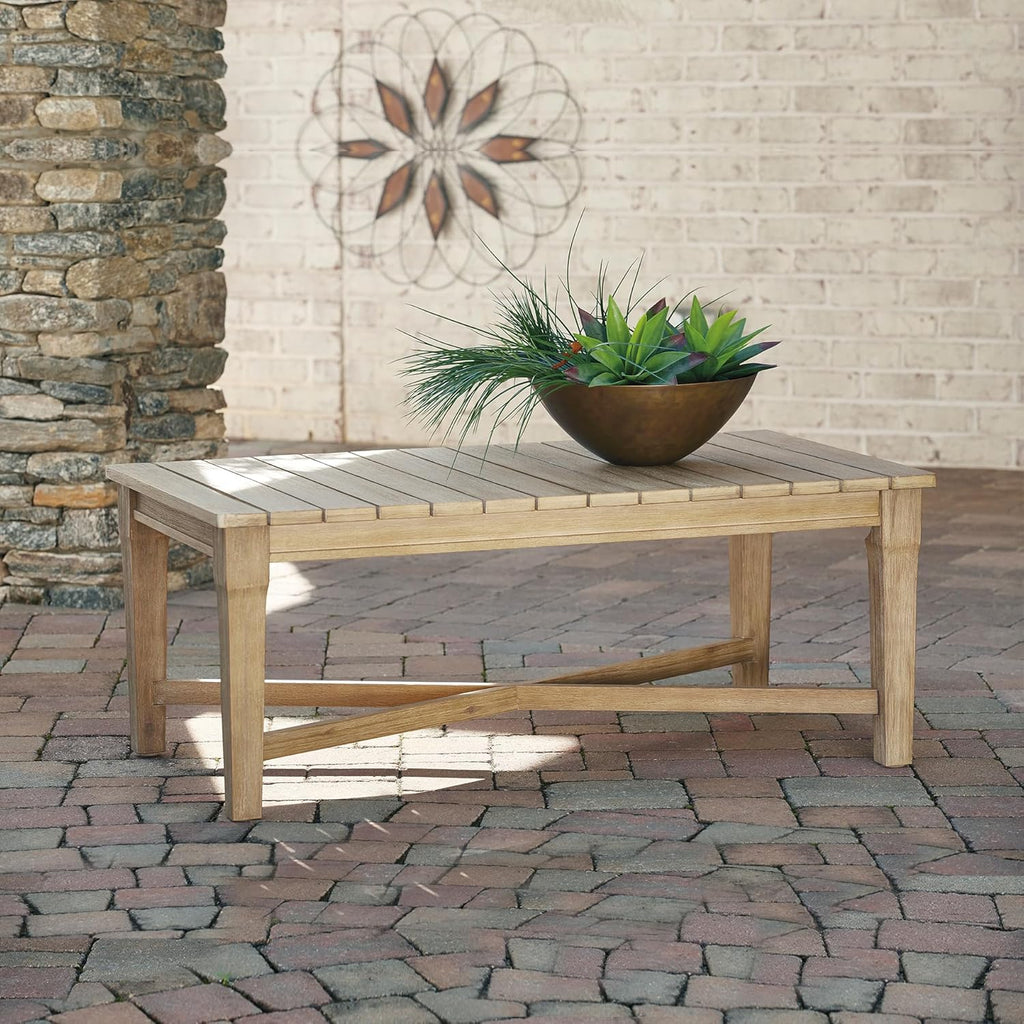 Coastal view outdoor terrace eucalyptus sofa wourant