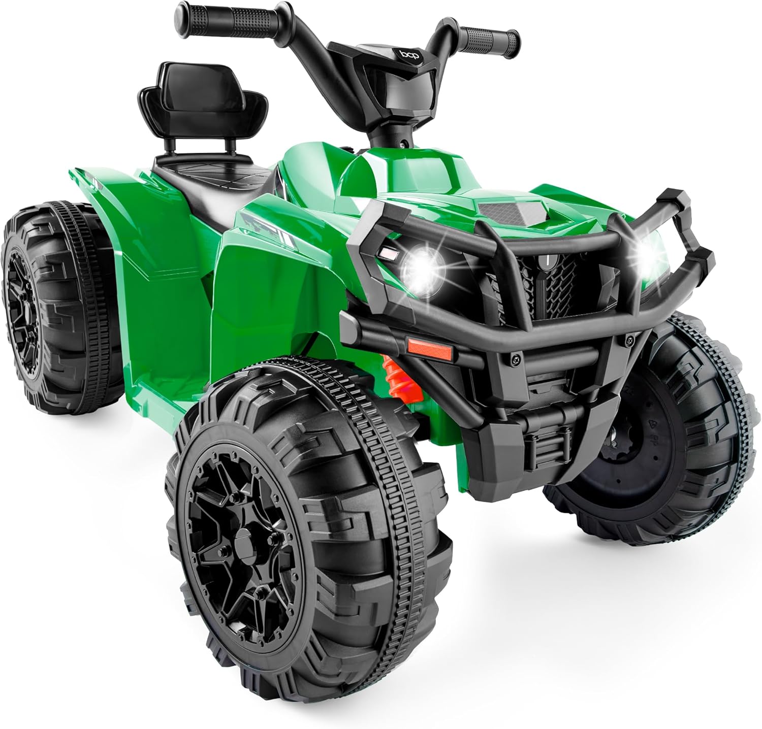 Best Choice Products 12V Kids Ride-On Electric ATV, 4-Wheeler Quad Car Toy w/Bluetooth Audio, 2.4mph Max Speed, Treaded Tires, LED Headlights, Radio wourant