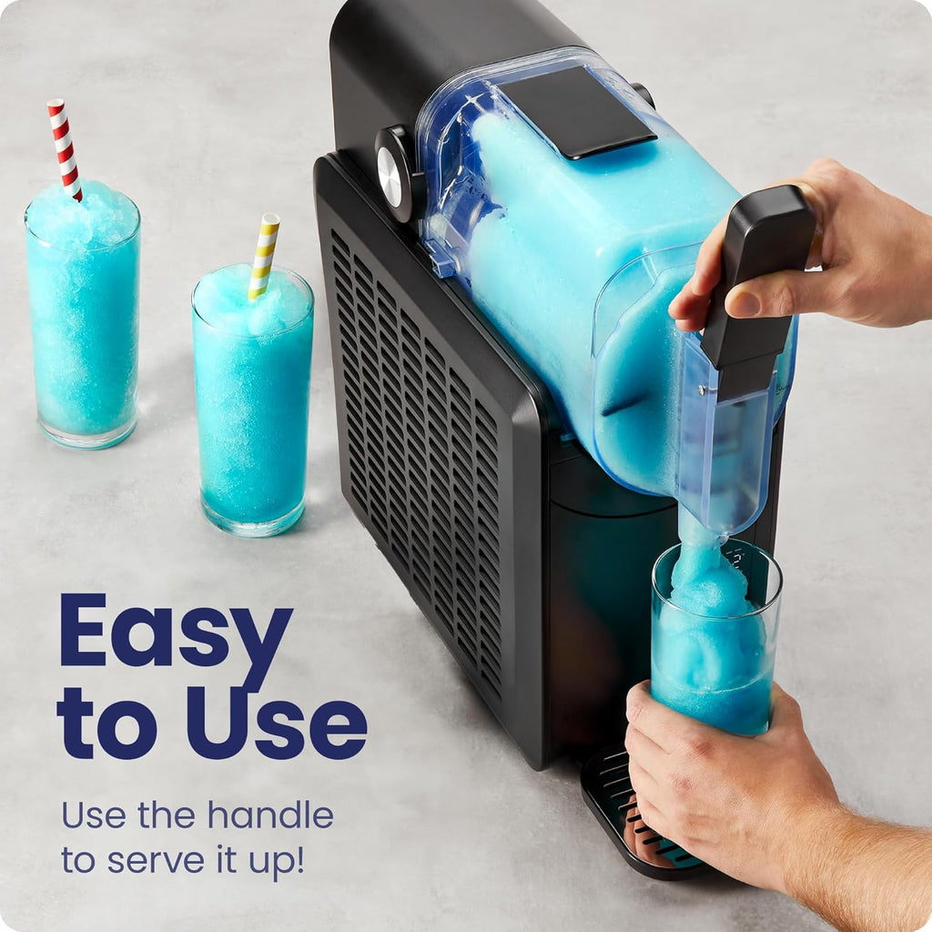 Iceman Slush-Ease Smoothie Maker, Frozen Drink Maker with 5 presets + custom options, easy dispensing wand for making frozen margaritas, slushies and smoothies wourant