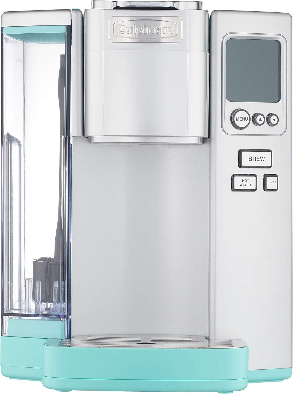 Cuisinart Coffee Maker, Single Serve 72-Ounce Reservoir Pod Coffee Machine, Programmable Brewing & Hot Water Dispenser, 3 Cup-Size Settings, Stainless Steel, SS-10P1, Silver woonhhop