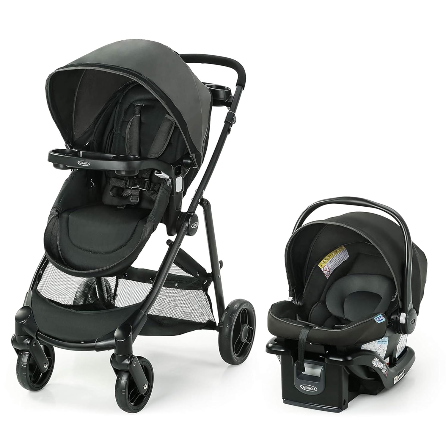 Graco Modes Pramette Travel System 3in1 Modular Car Seat Stroller Combo Infant Car Seat Carrier wourant