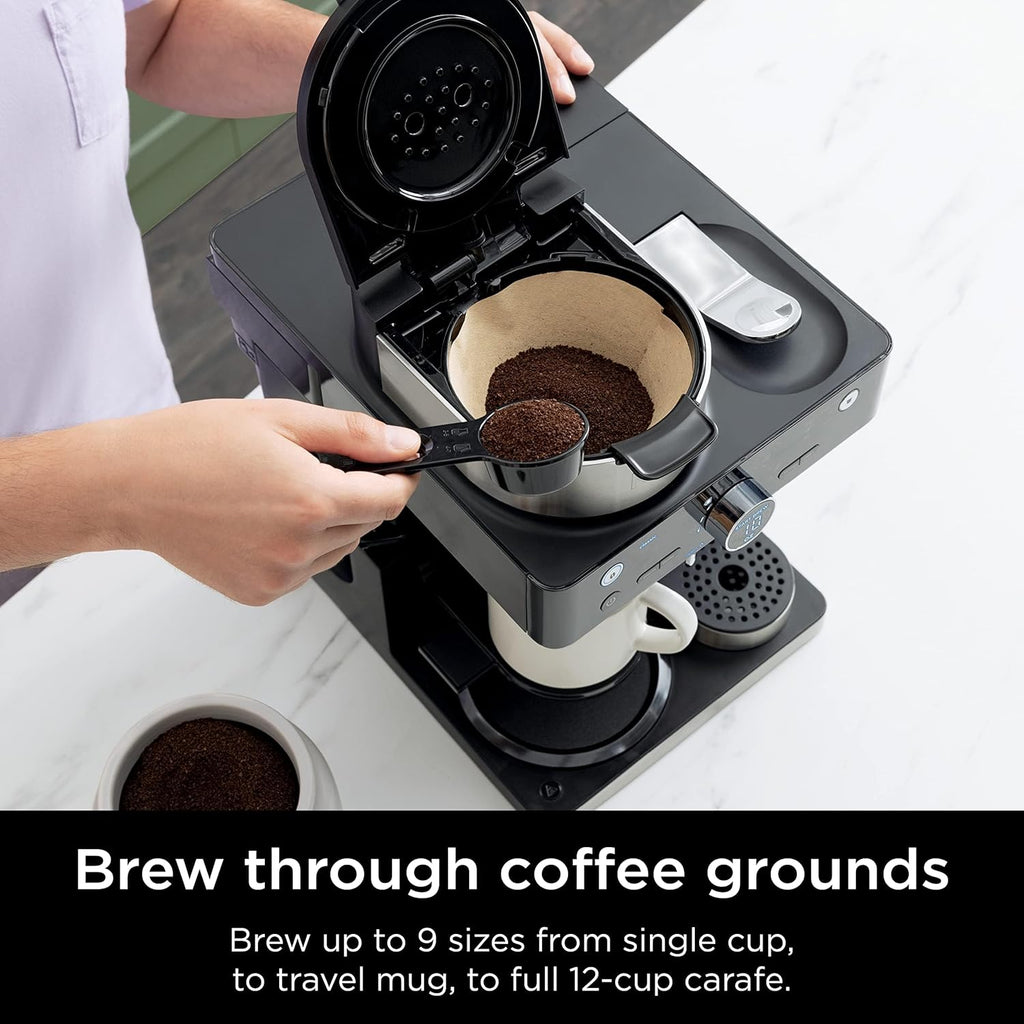 Ninja Espresso & Coffee Maker & Barista System, 3 Espresso Brew Styles wourant