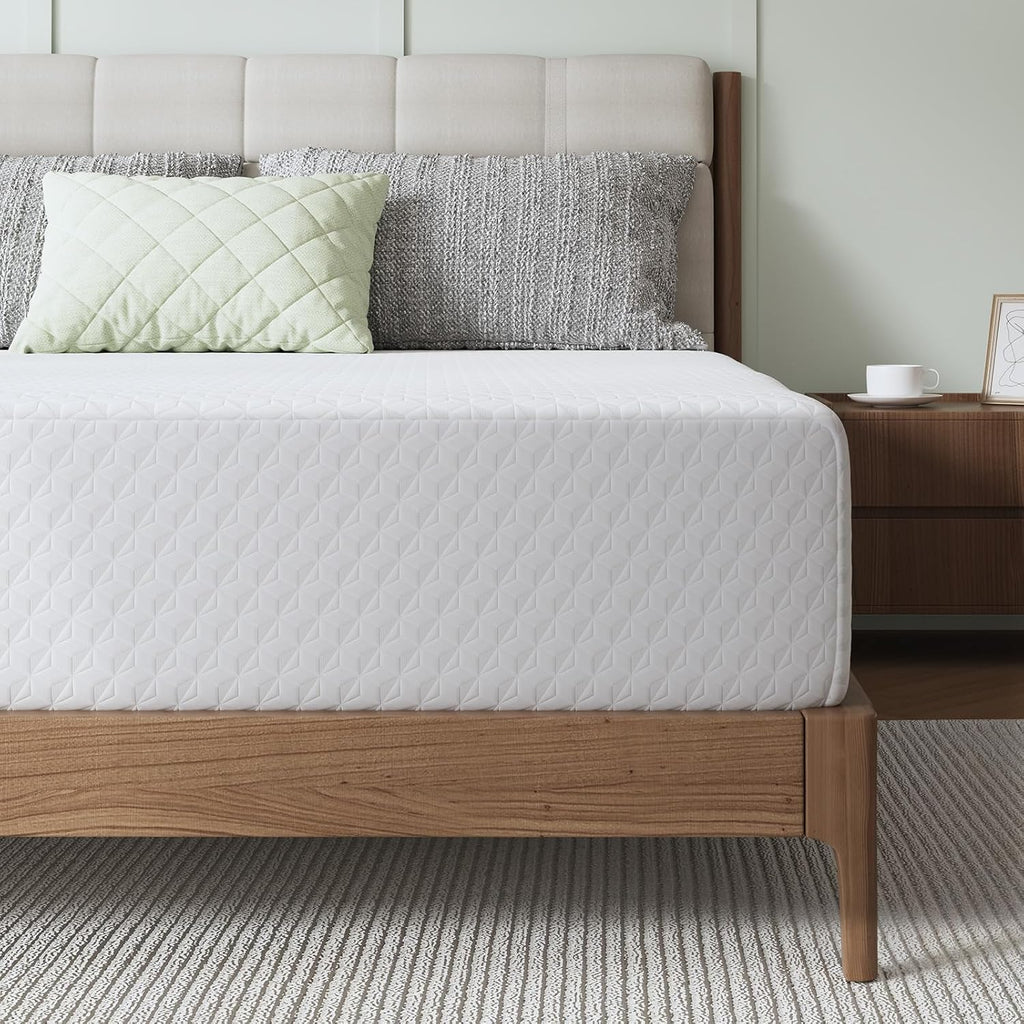 Novilla 10 Inch Queen Mattress, Memory Foam Mattress Queen with Breathable Comfort Layer & High-Density Base Foam for Pressure Relief & Support, CertiPUR-US Certified for a Cool & Refreshed Sleep woonhhop