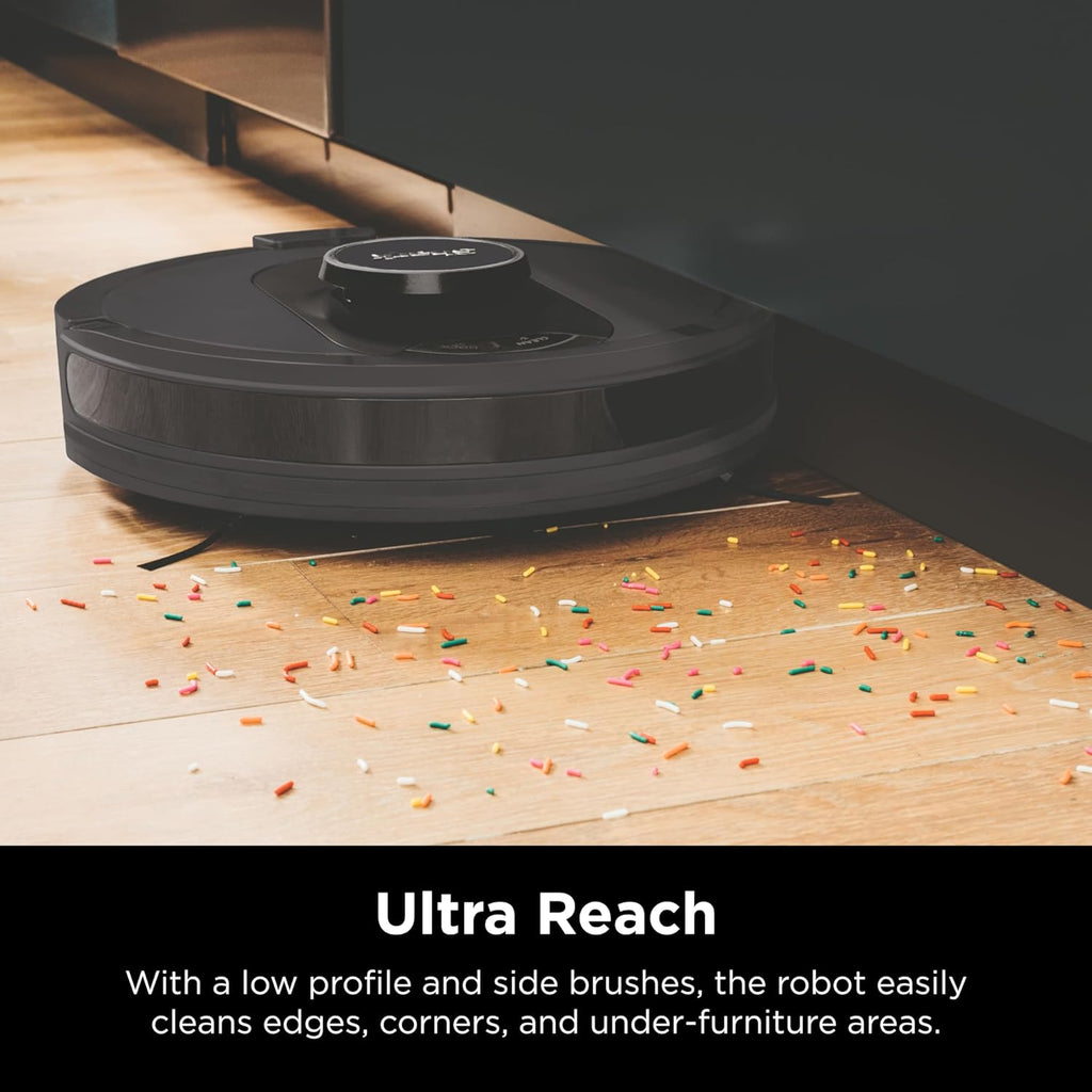 Voice Control Robot Vacuum with Matrix Clean Navigation, Home Mapping, 60-Day Capacity, XL Self-Empty Base for Homes with Pets, Carpet & Hard Floors, Cool Grey wourant