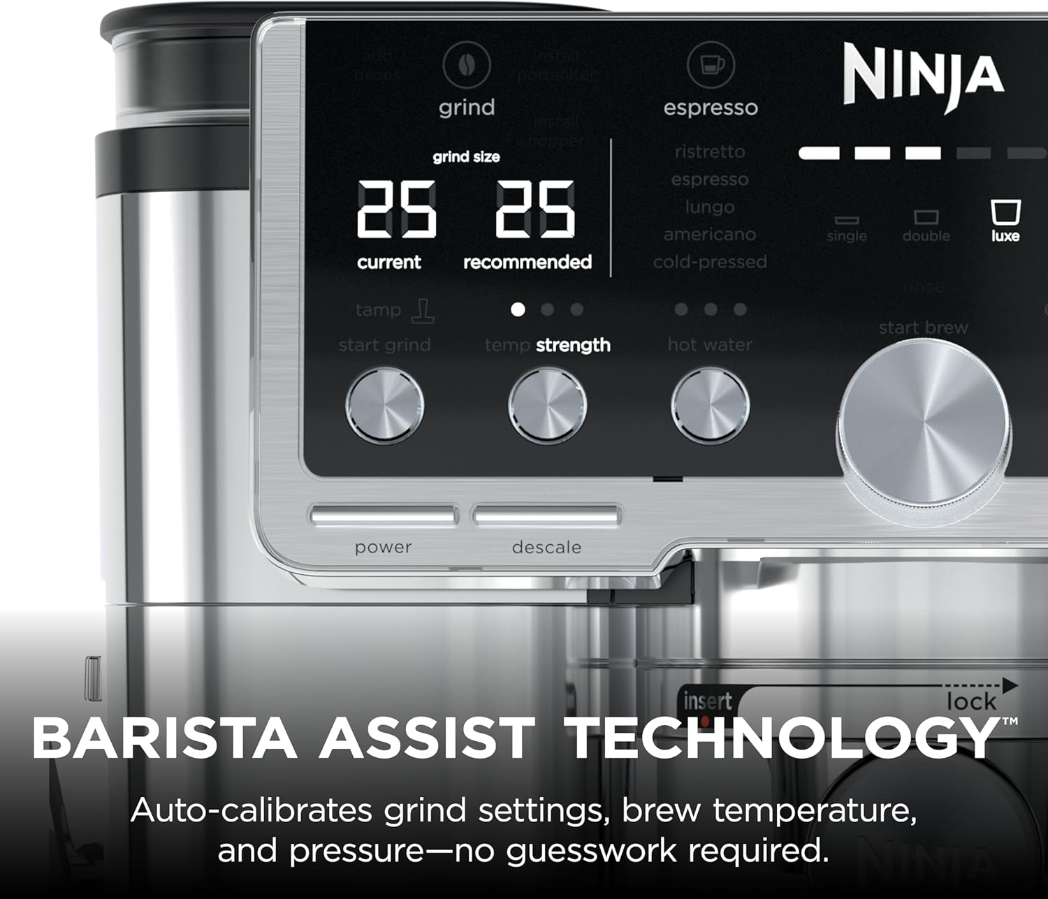 Ninja Luxe Café Pro Series, Espresso Machine, Drip Coffee, Cold Brew wourant