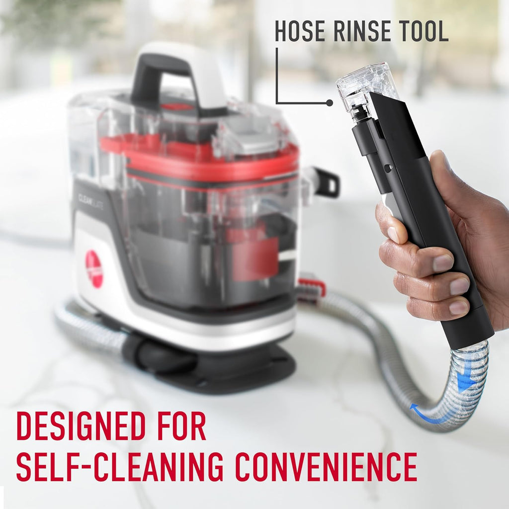 Hoover CleanSlate Plus Portable Carpet & Upholstery Spot Cleaner with Powerful Suction and Multiple Tools wourant